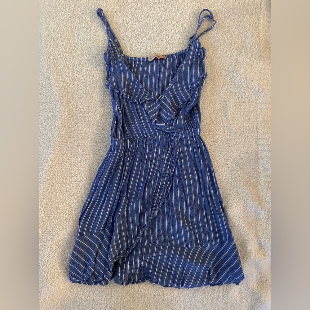 blue sundress